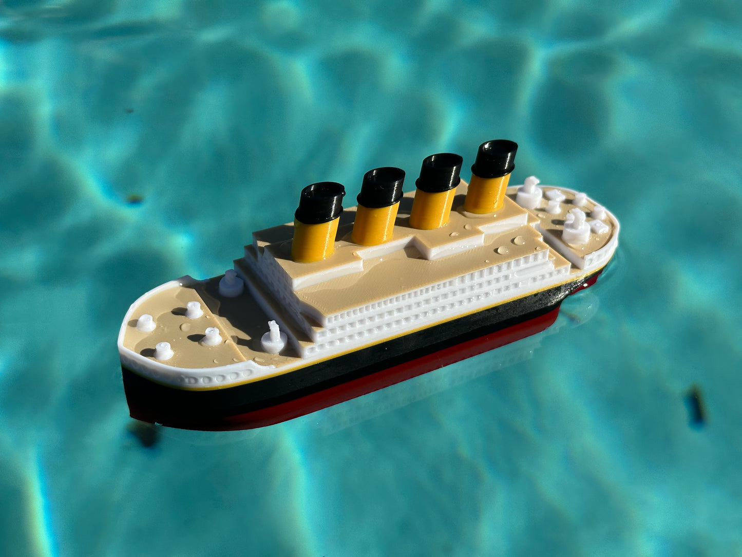 The Original Floating Titanic Bath Toy from Tubtastic with free large Iceberg. Bath toy, Pool toy, RMS Titanic.